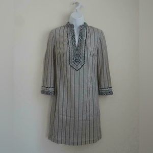 Tory Burch Tunic Shift Embroidery Dress Sz 10
